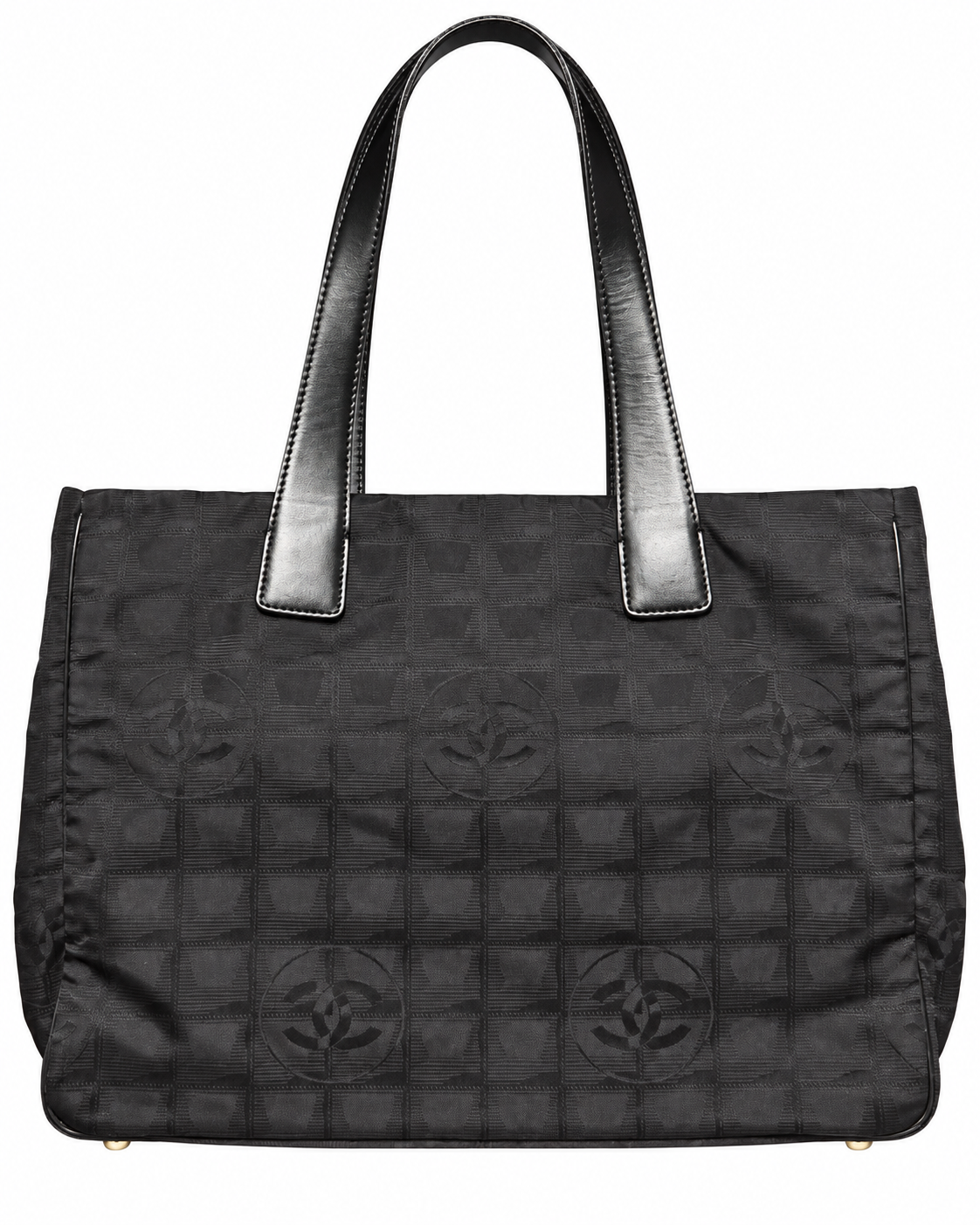 Chanel New Travel Line MM Nylon Tote Bag