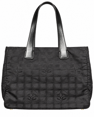 Chanel New Travel Line MM Nylon Tote Bag