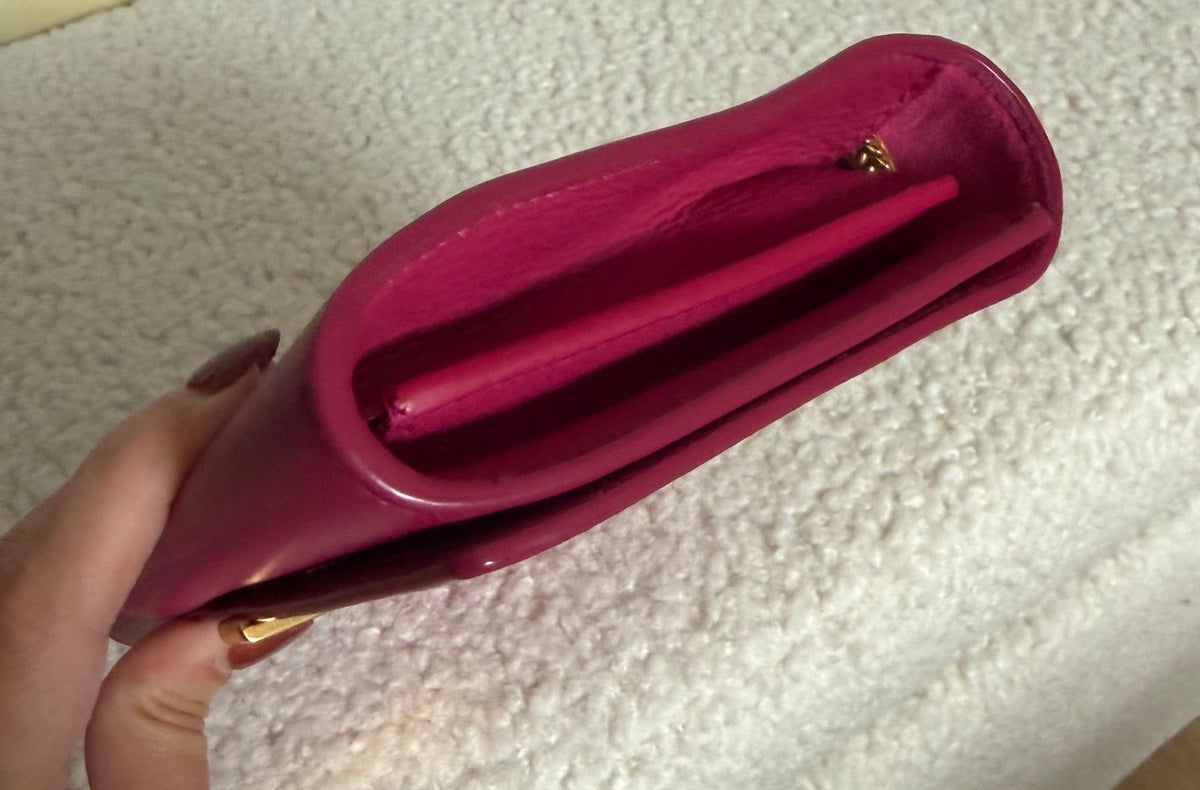 *New Pics* Saint Laurent Mini Chyc Chain Crossbody Bag -Fuschia Pink