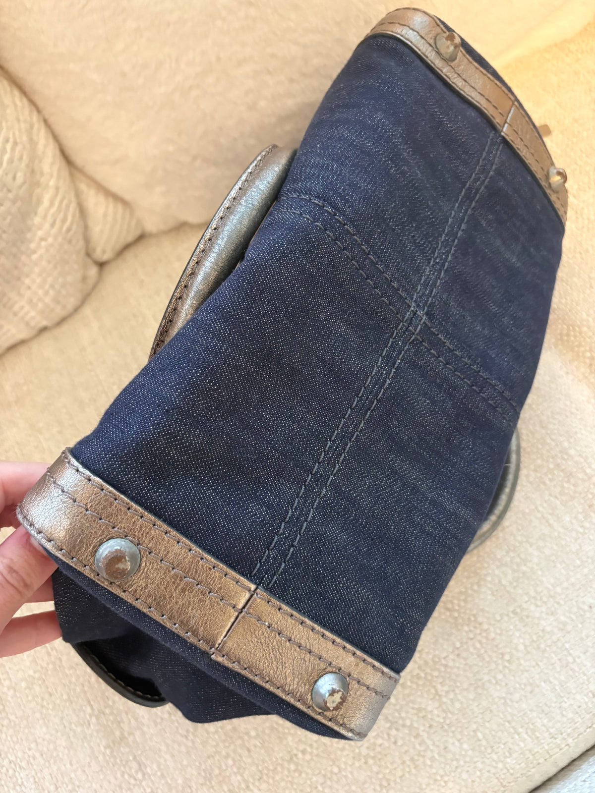 Vintage Early 2000s Chloe Denim Bag