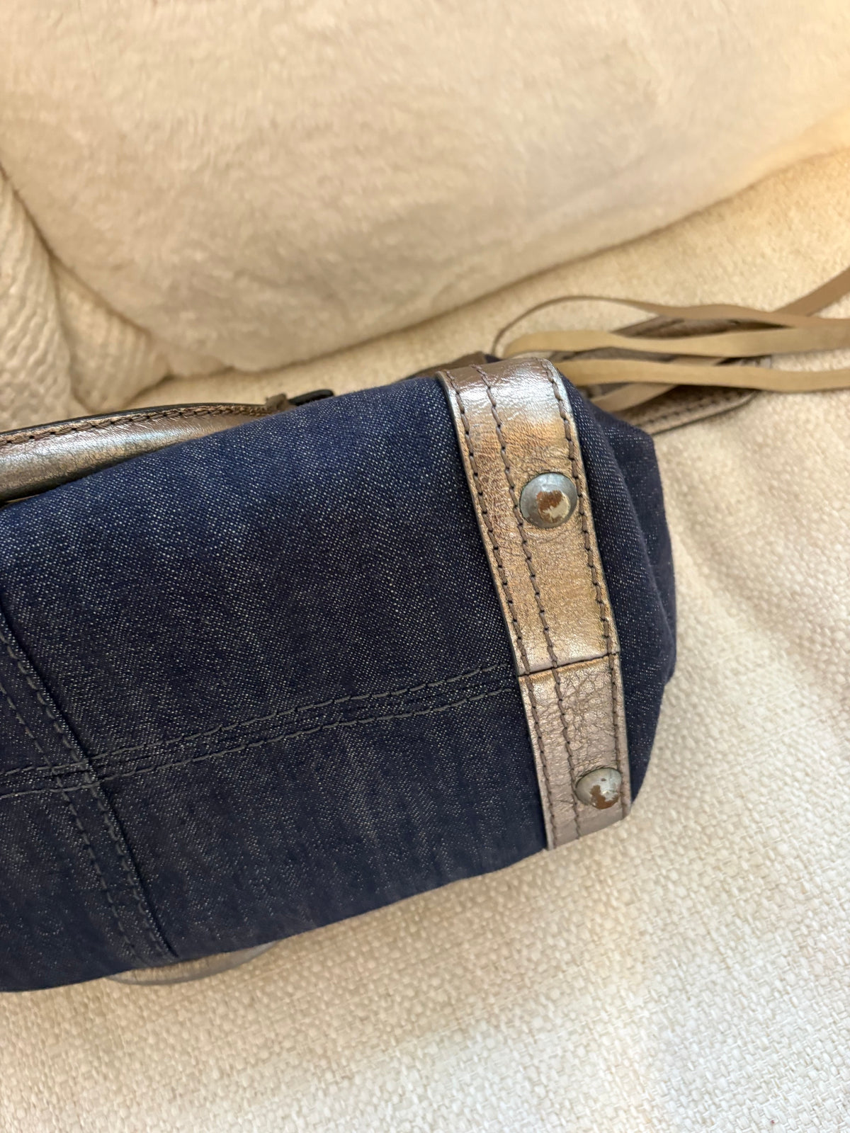 Vintage Early 2000s Chloe Denim Bag