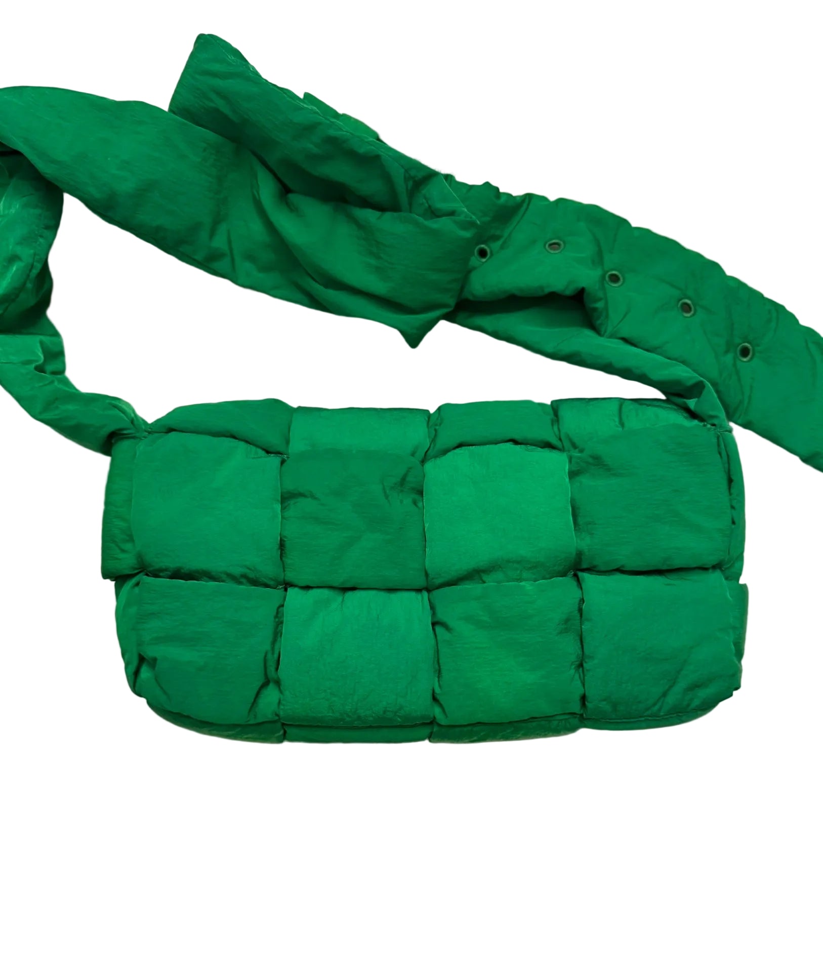 Bottega Veneta Nylon Green Bag