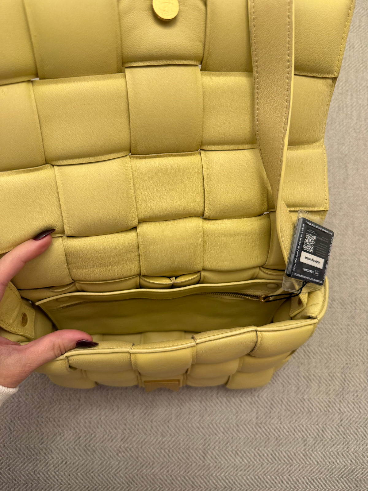 Bottega Veneta Cassette Padded leather crossbody bag