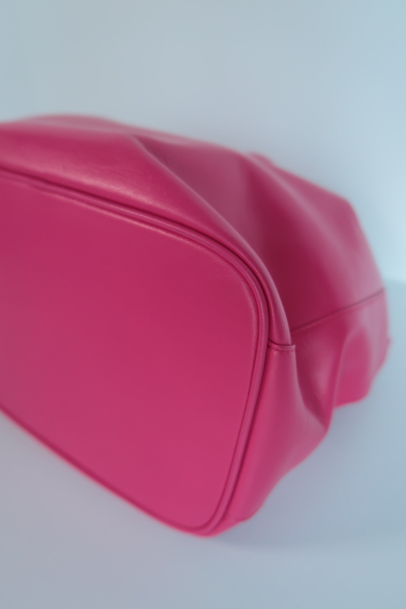 Vintage Yves Saint Laurent Leather Drawstring Shoulder Bag - additional view 12