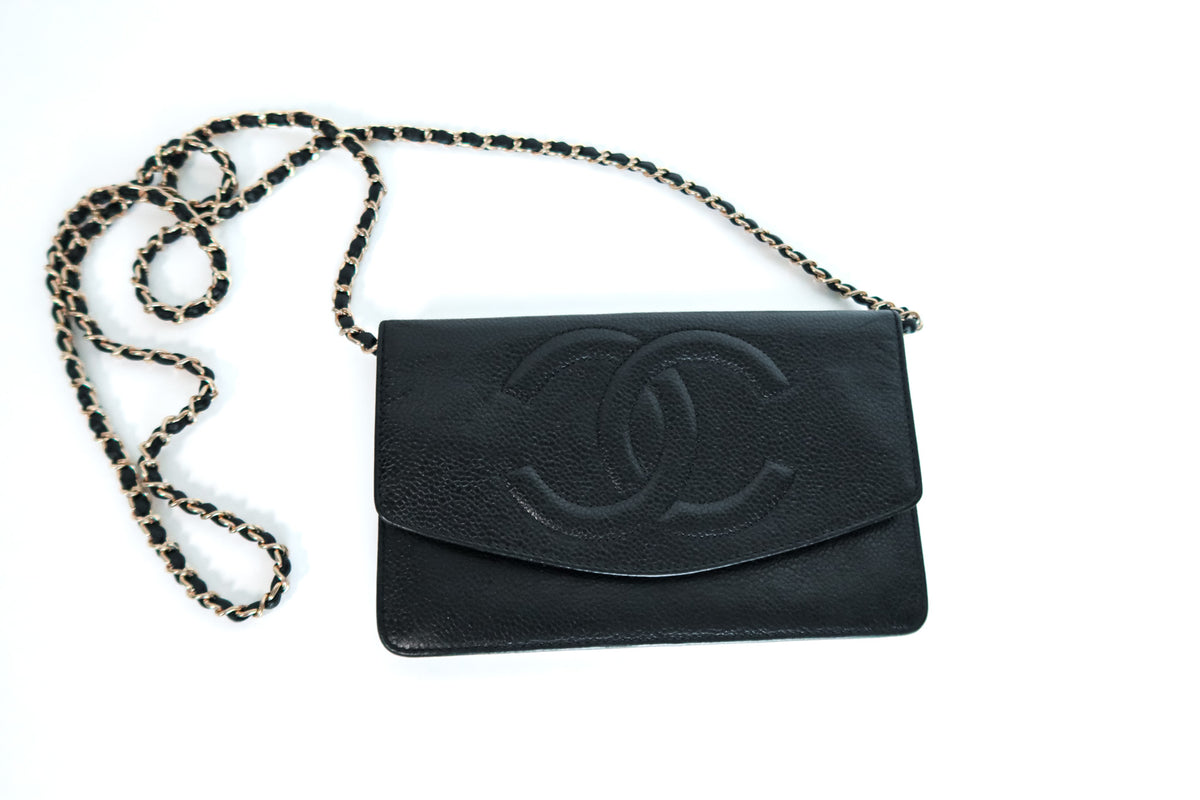 Chanel Black Caviar Wallet on Chain WOC - additional view 2