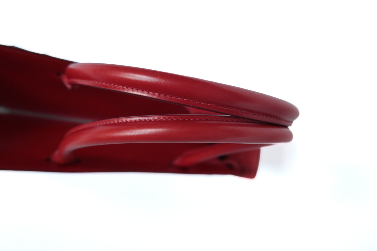 Salvatore Ferragamo RARE FIND Red East West Tote - additional view 5
