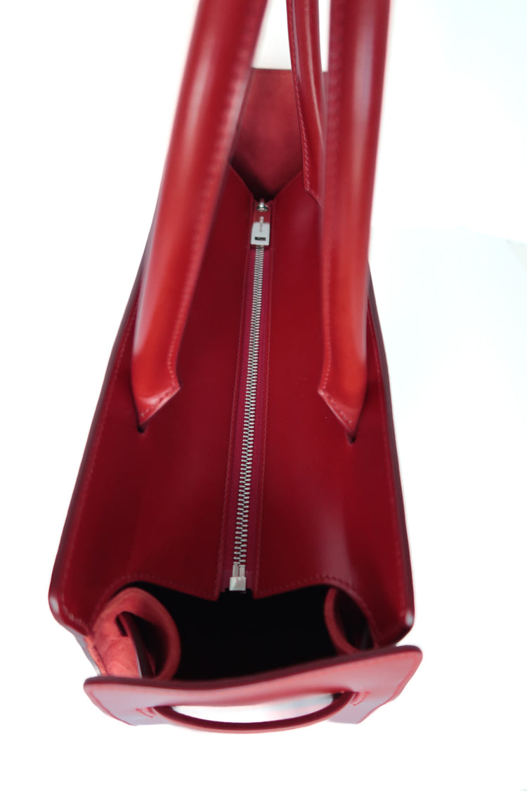Salvatore Ferragamo RARE FIND Red East West Tote - additional view 4