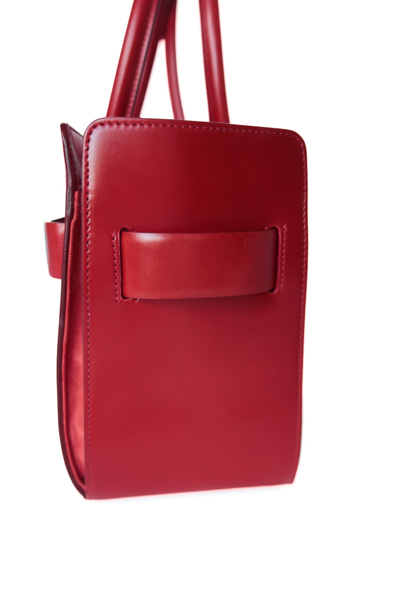 Salvatore Ferragamo RARE FIND Red East West Tote - additional view 7