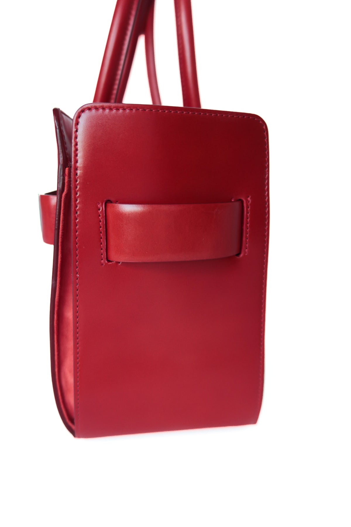 Salvatore Ferragamo RARE FIND Red East West Tote - additional view 7