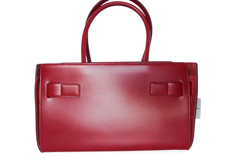 Salvatore Ferragamo RARE FIND Red East West Tote - additional view 3