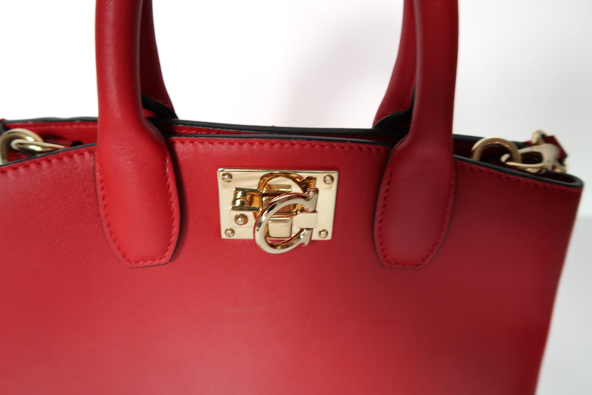 Salvatore Ferragamo Red Studio Mini Bag - additional view 2