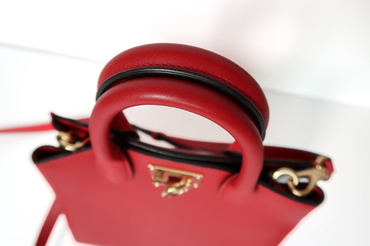 Salvatore Ferragamo Red Studio Mini Bag - additional view 3