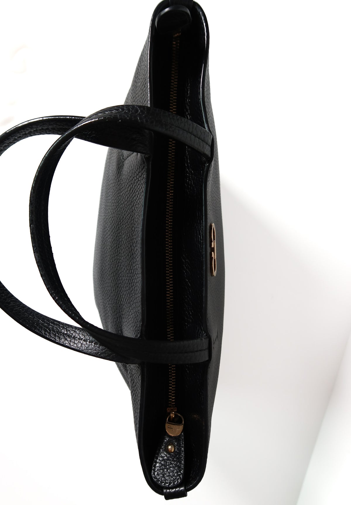 Salvatore Ferragamo Black Leather Tote - additional view 6