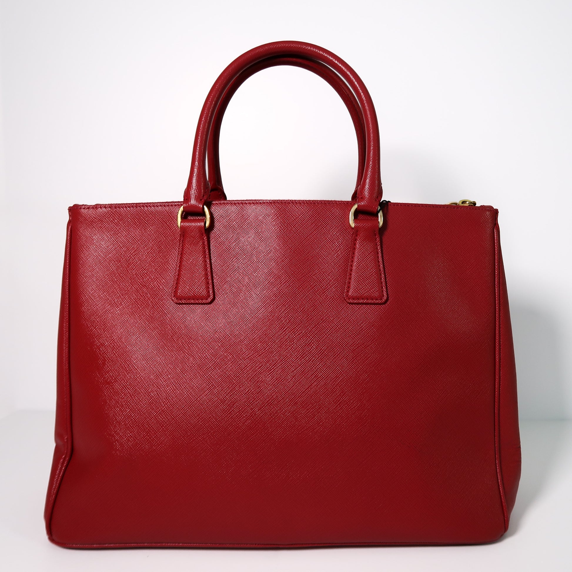 Prada Saffiano Lux Medium Tote Bag – Red - additional view 2