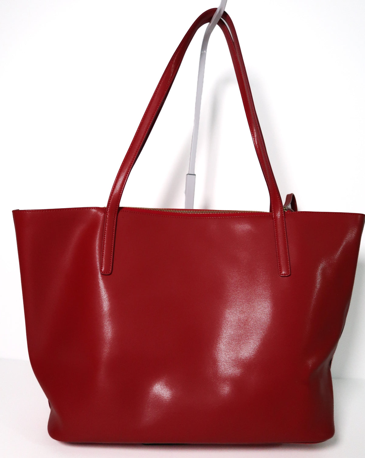 Salvatore Ferragamo Lipstick Red City Tote - additional view 8