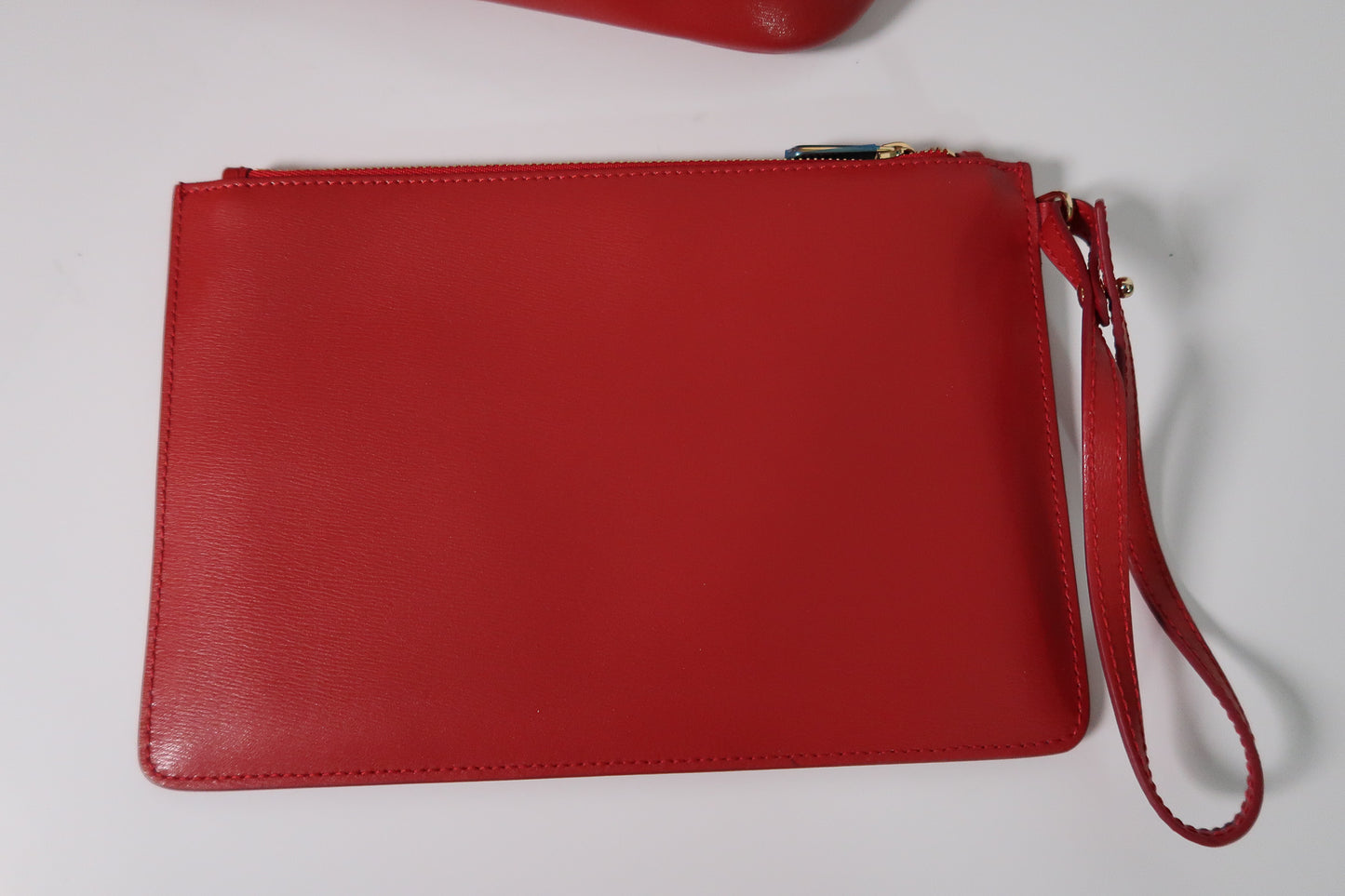 Salvatore Ferragamo Lipstick Red City Tote - additional view 12