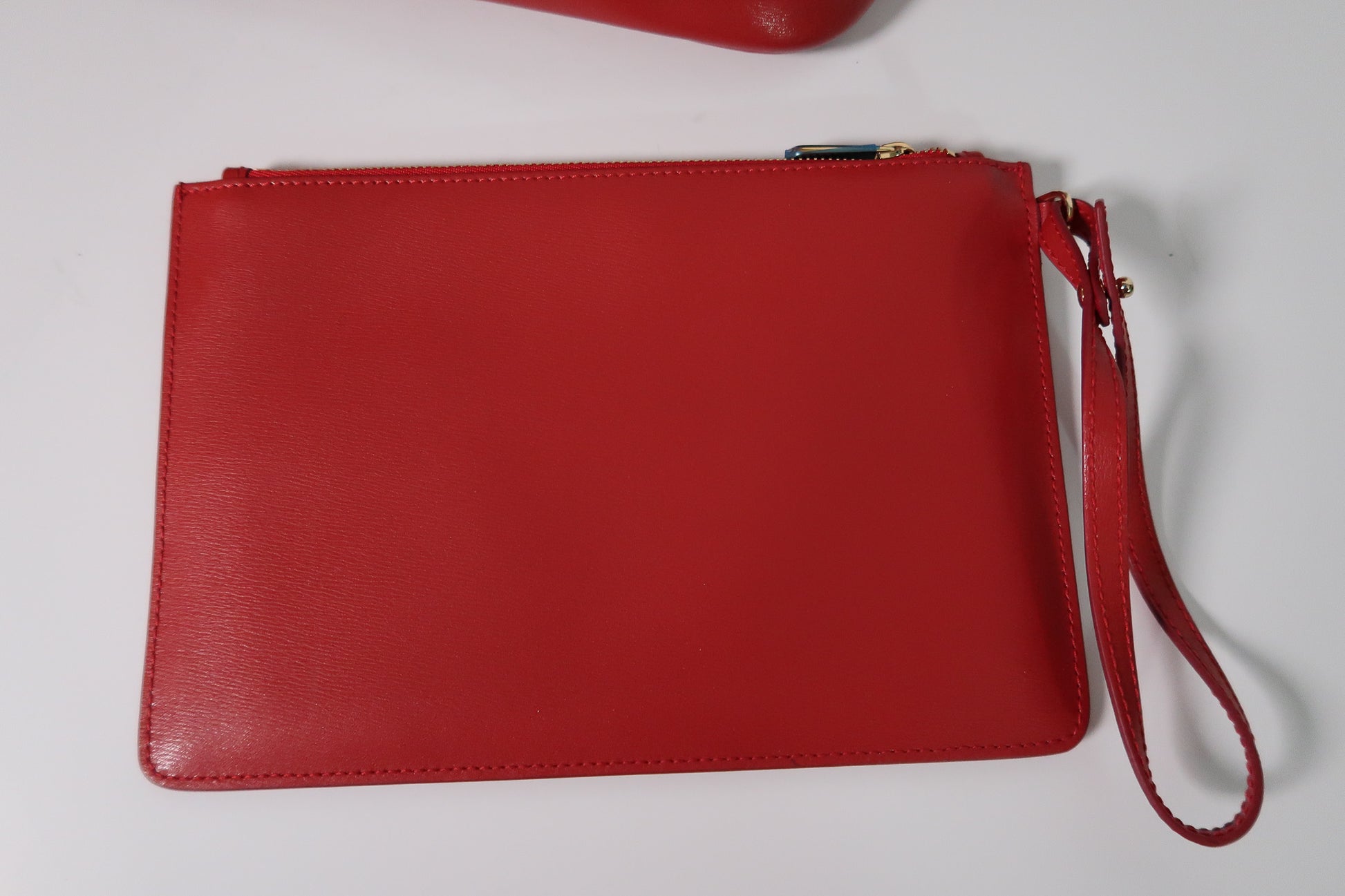 Salvatore Ferragamo Lipstick Red City Tote - additional view 12