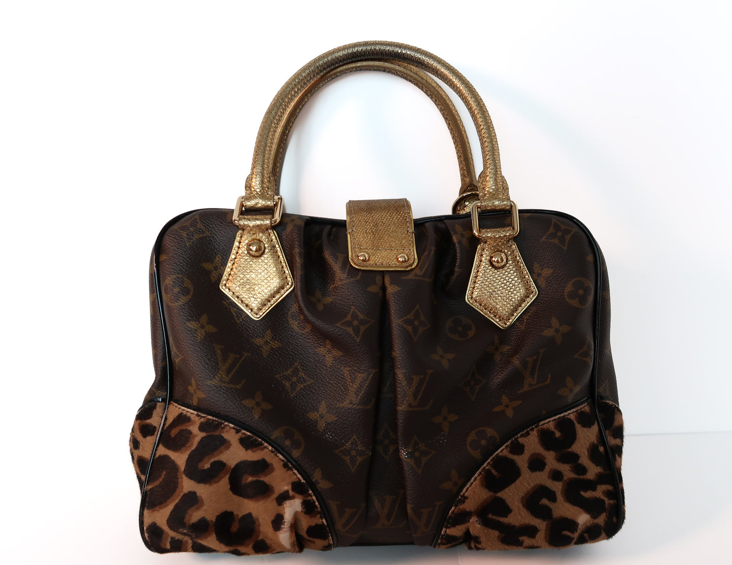 Louis Vuitton Adele Stephen Sprouse Leopard Limited Edition Handbag (2006) - additional view 7