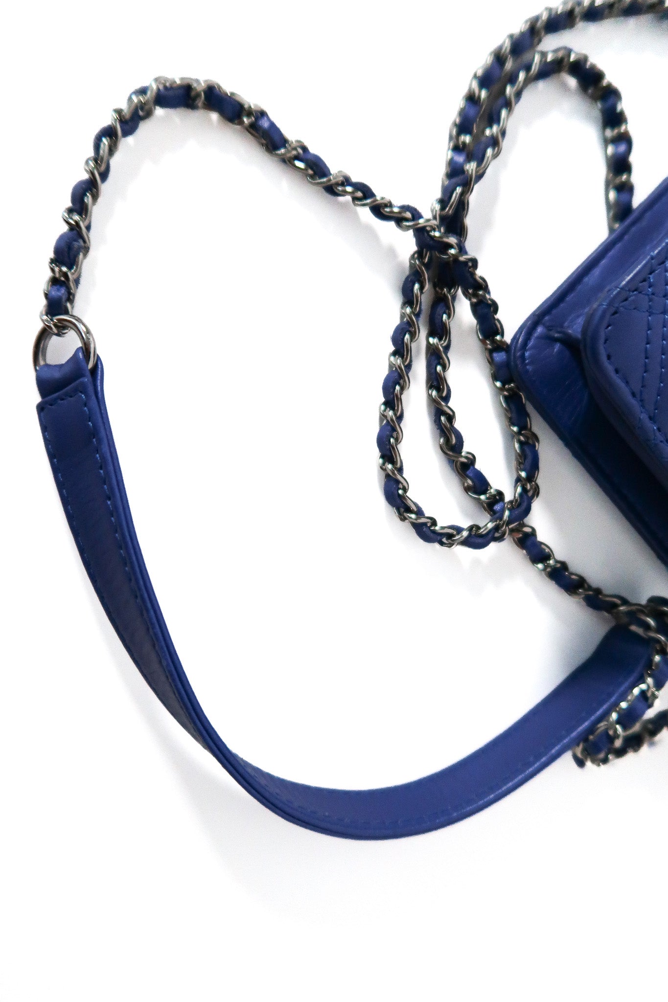 Chanel Quilted Leather Phone Crossbody - additional view 5