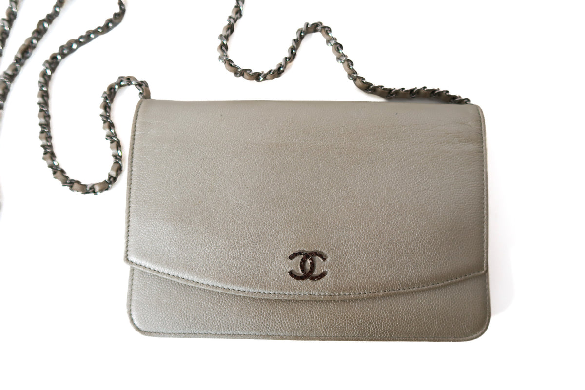 Chanel Sevruga Wallet on Chain - additional view 2