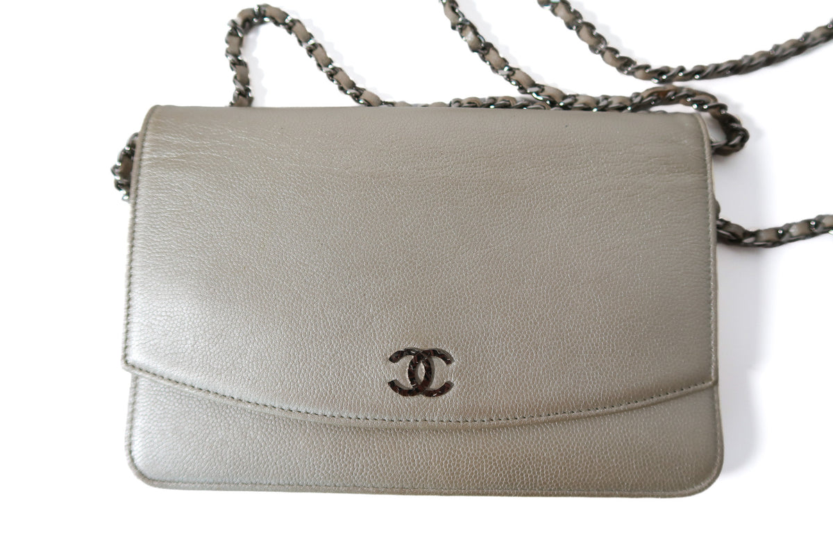 Chanel Sevruga Wallet on Chain - additional view 3