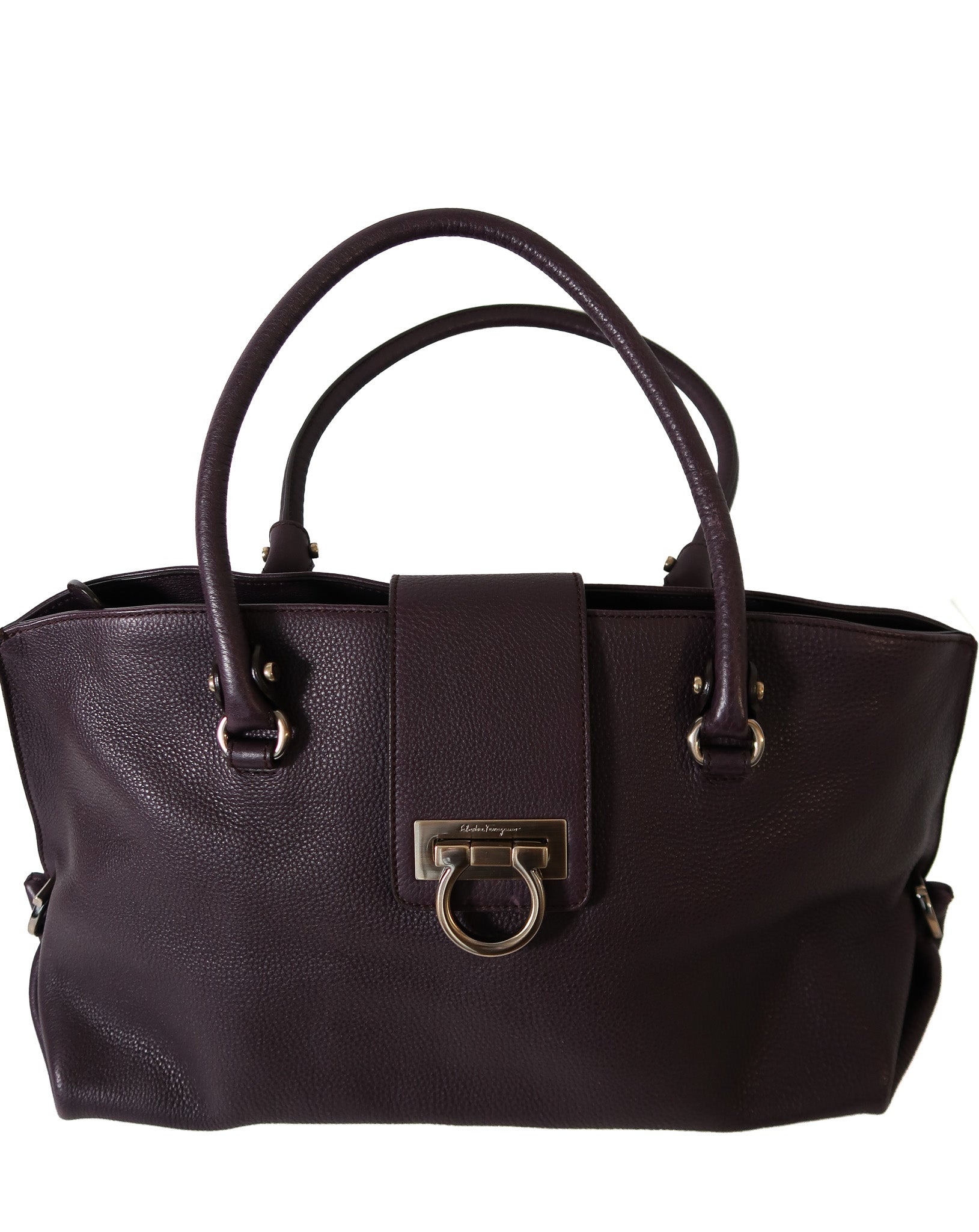 Salvatore Ferragamo Purple Bag