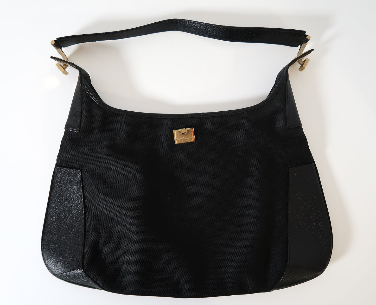 Ferragamo Black Shoulder Bag - additional view 3
