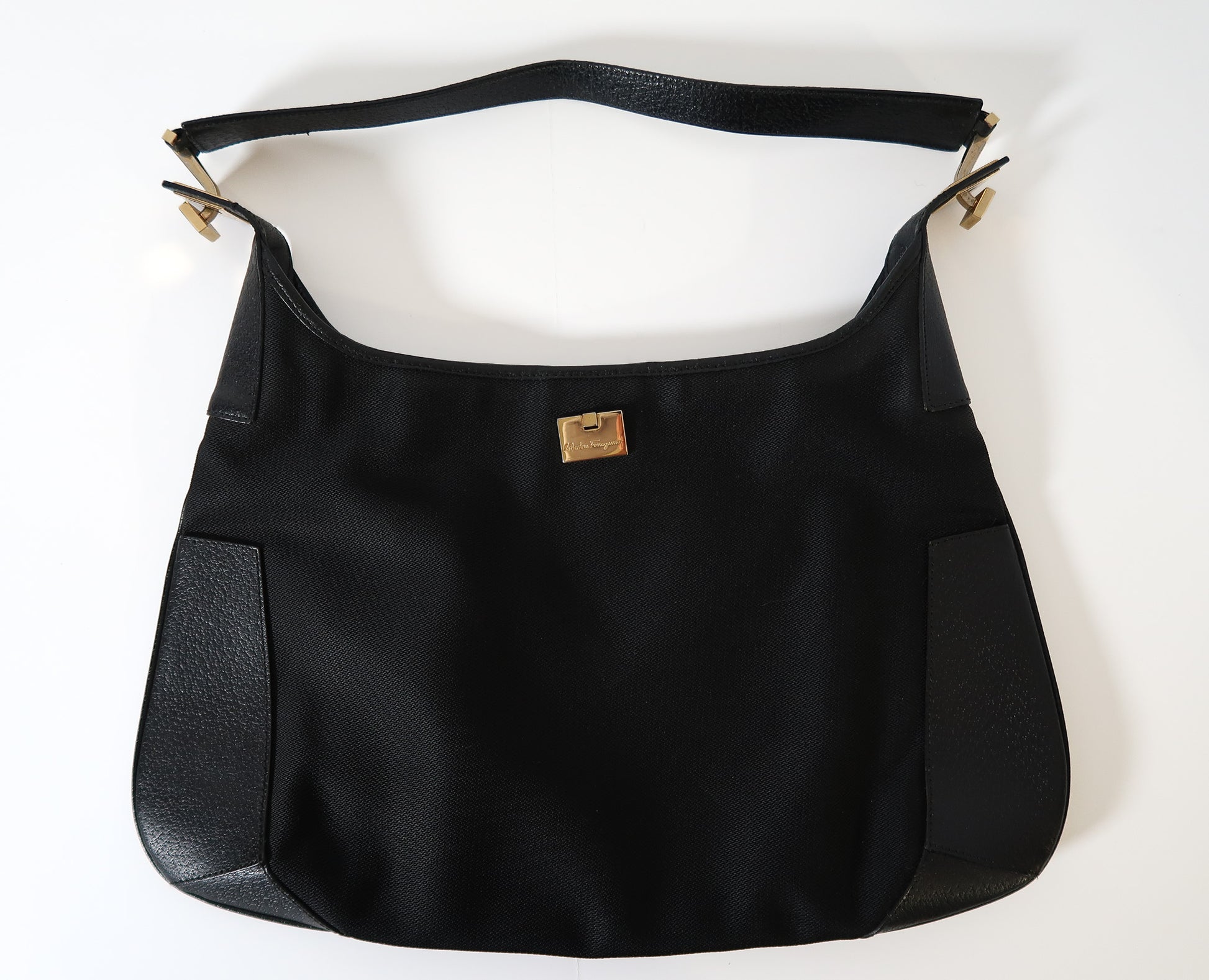 Ferragamo Black Shoulder Bag - additional view 3