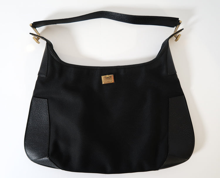 Ferragamo Black Shoulder Bag - additional view 3