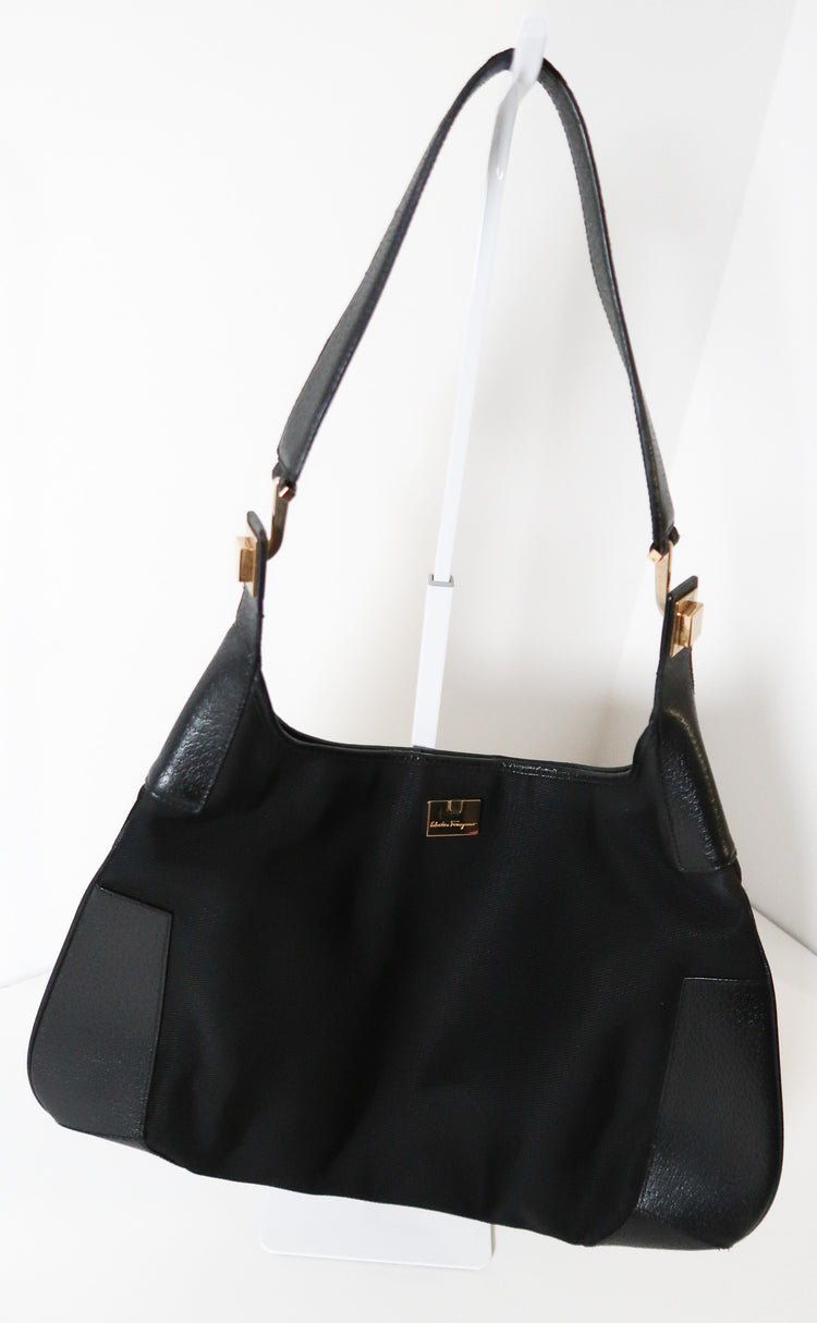Ferragamo Black Shoulder Bag - additional view 4