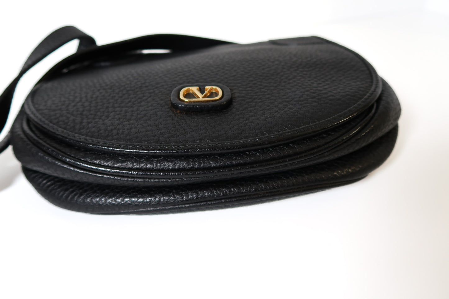 Valentino Black Leather Crossbody - additional view 5