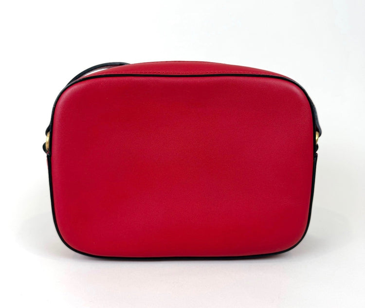 Gucci Webby Bee Leather Camera Bag - additional view 2