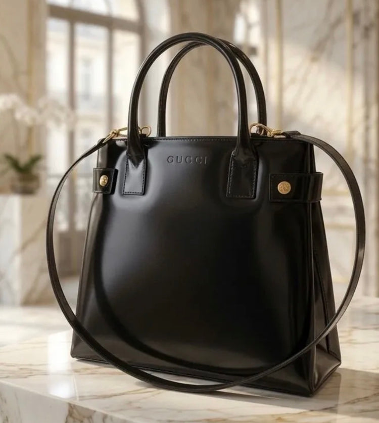 Gucci Patent Leather with Crossbody Strap Vintage