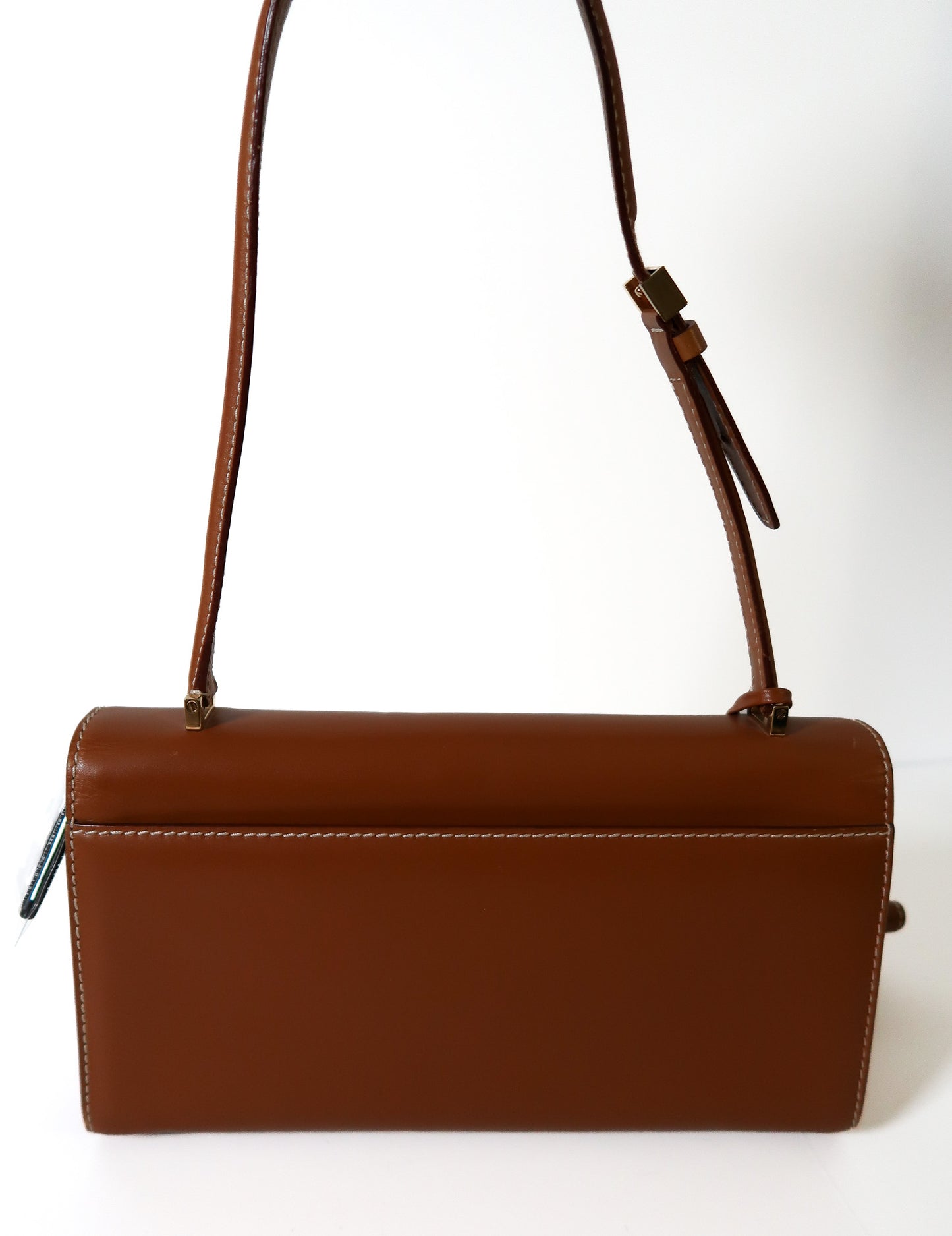 Salvatore Ferragamo Aileen Leather Shoulder Bag with Card Case – Cuoio - additional view 3