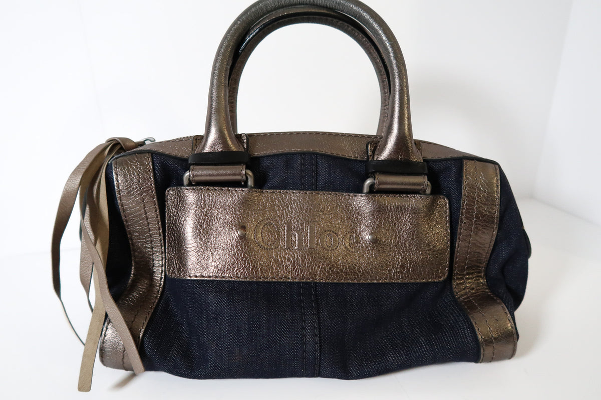 Vintage Early 2000s Chloe Denim Bag - additional view 2