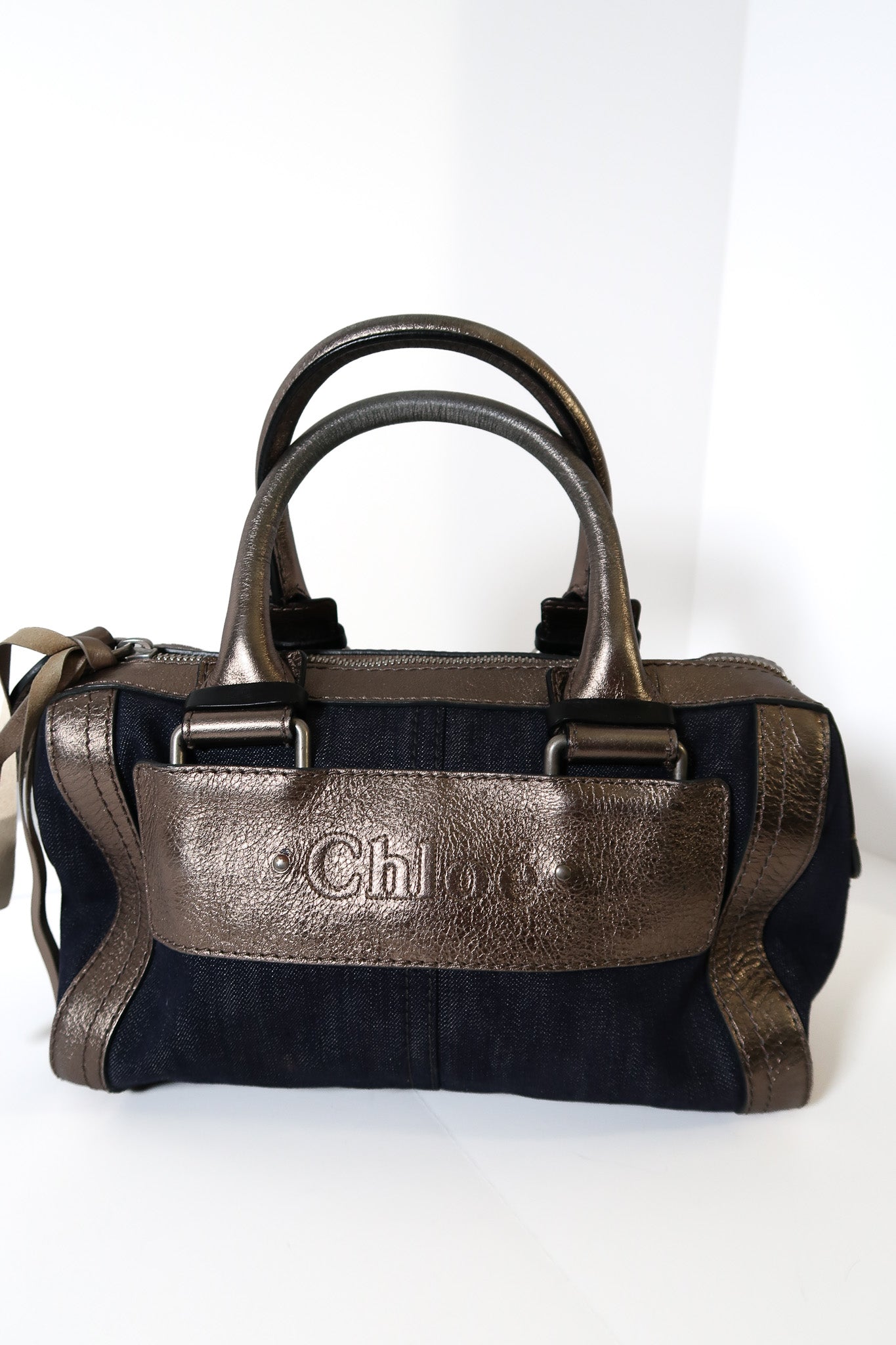 Vintage Early 2000s Chloe Denim Bag - additional view 5