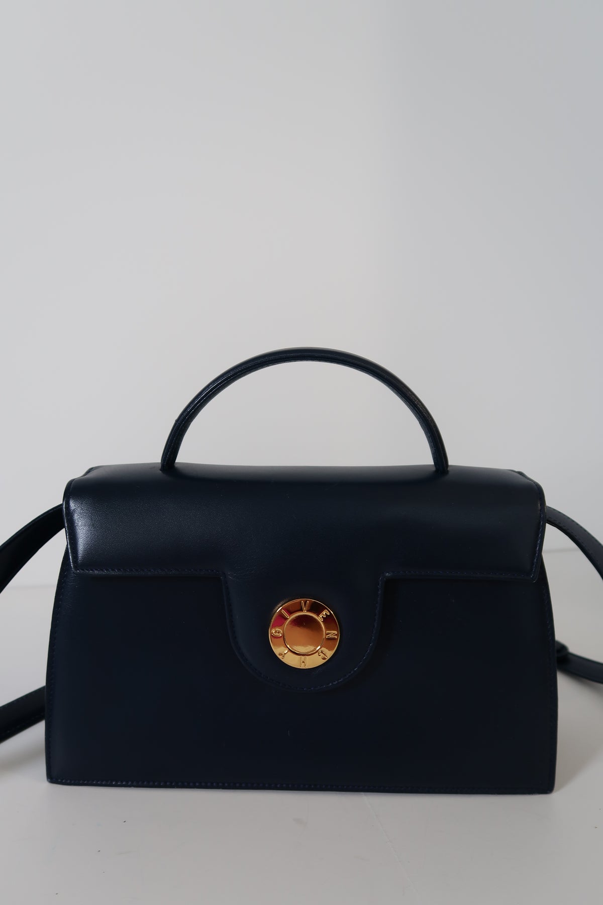 Vintage Givenchy Navy Blue Crossbody Bag