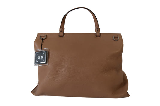 Gucci Large Beige Bamboo Top Handle Leather Bag