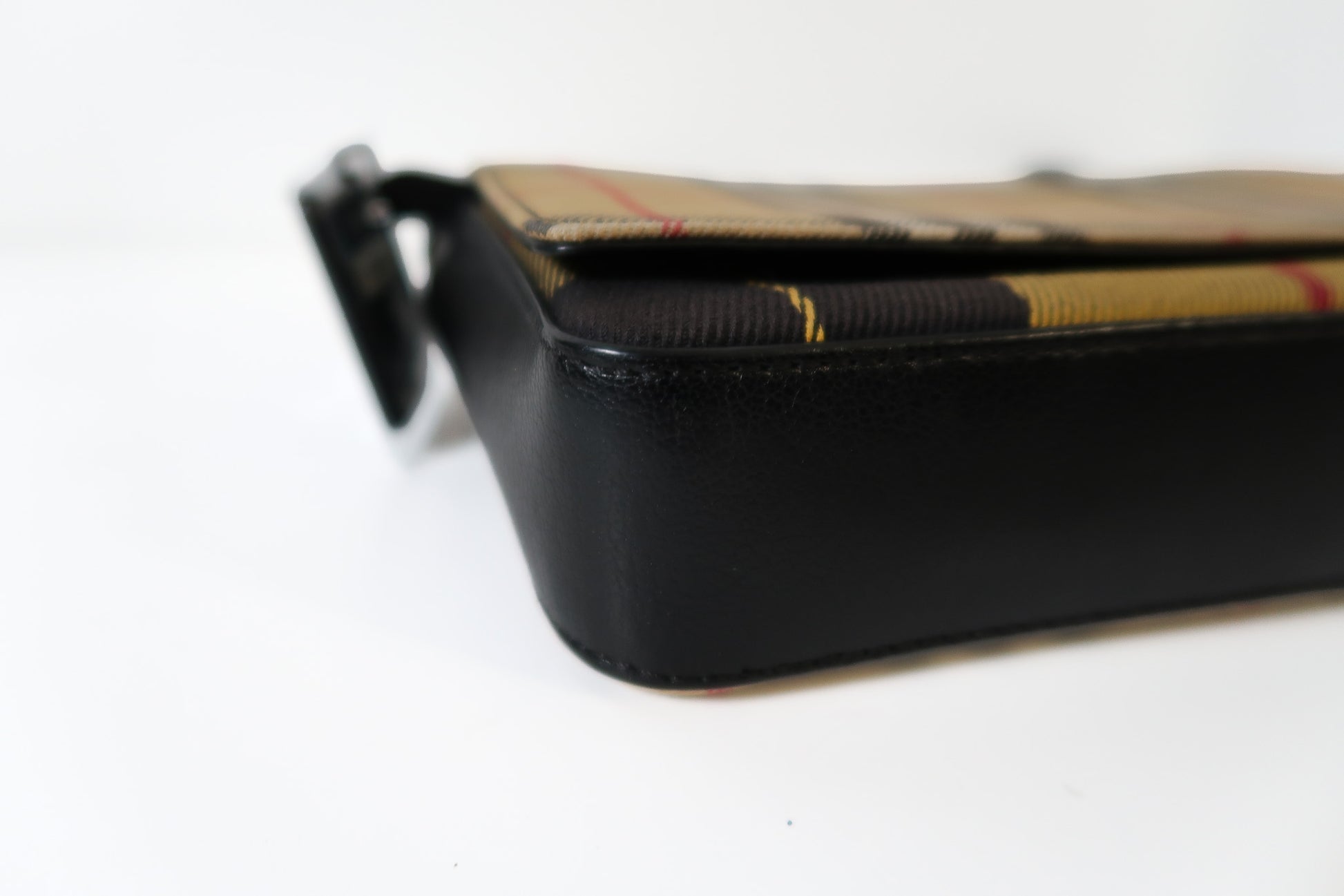 Burberry Hampshire Check Flap Shoulder Crossbody Bag - additional view 5