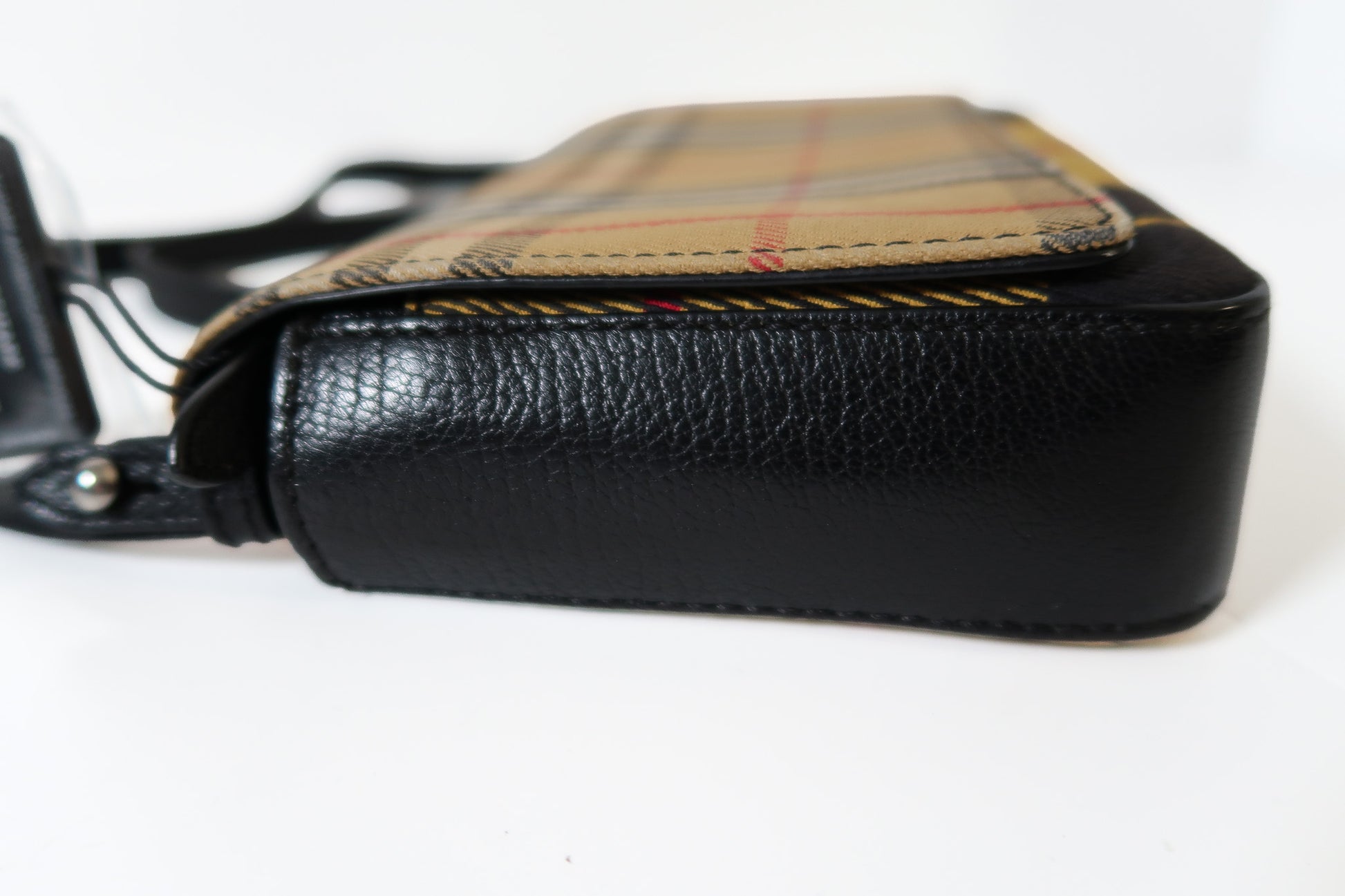 Burberry Hampshire Check Flap Shoulder Crossbody Bag - additional view 10