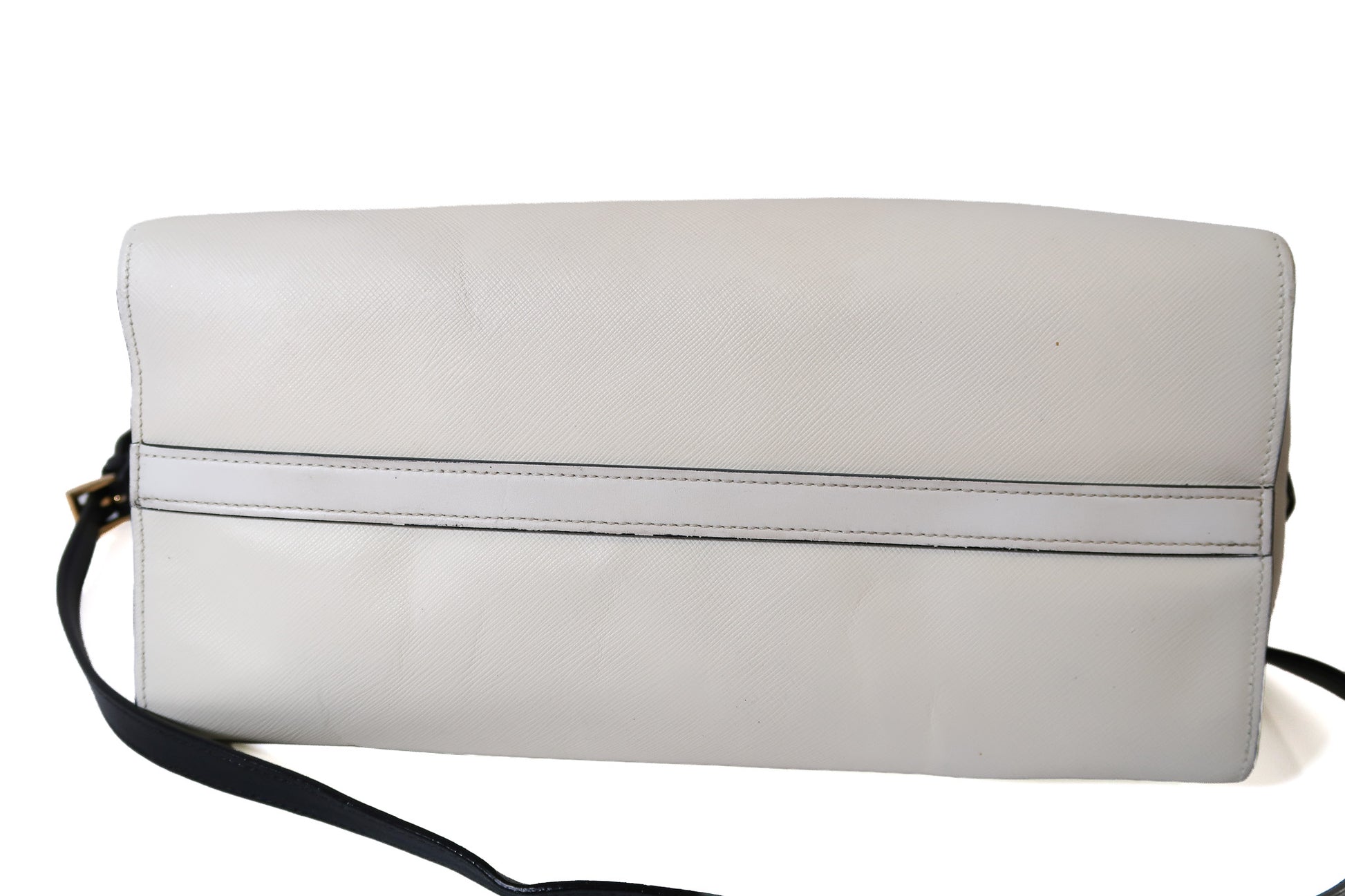 Prada Bicolor Saffiano and City Calf Esplanade Satchel with Crossbody Strap - additional view 13