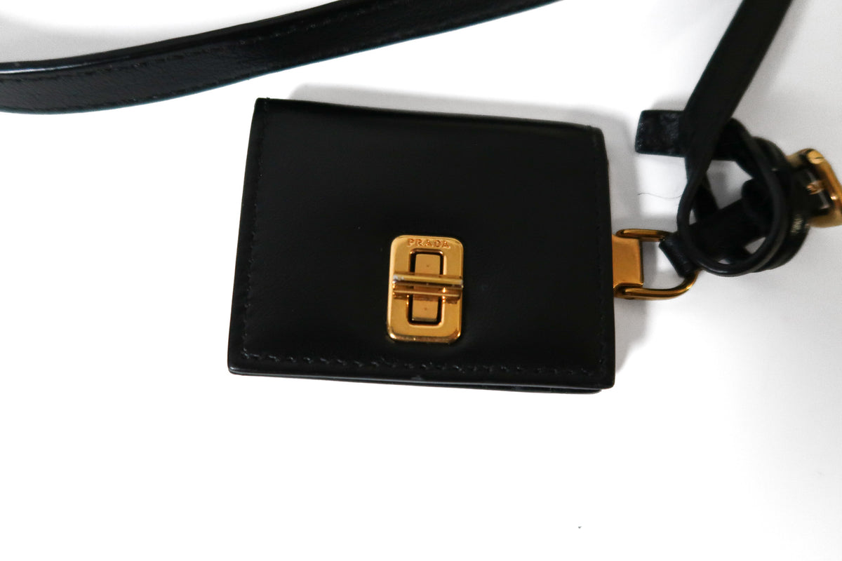 Prada Bicolor Saffiano and City Calf Esplanade Satchel with Crossbody Strap - additional view 17