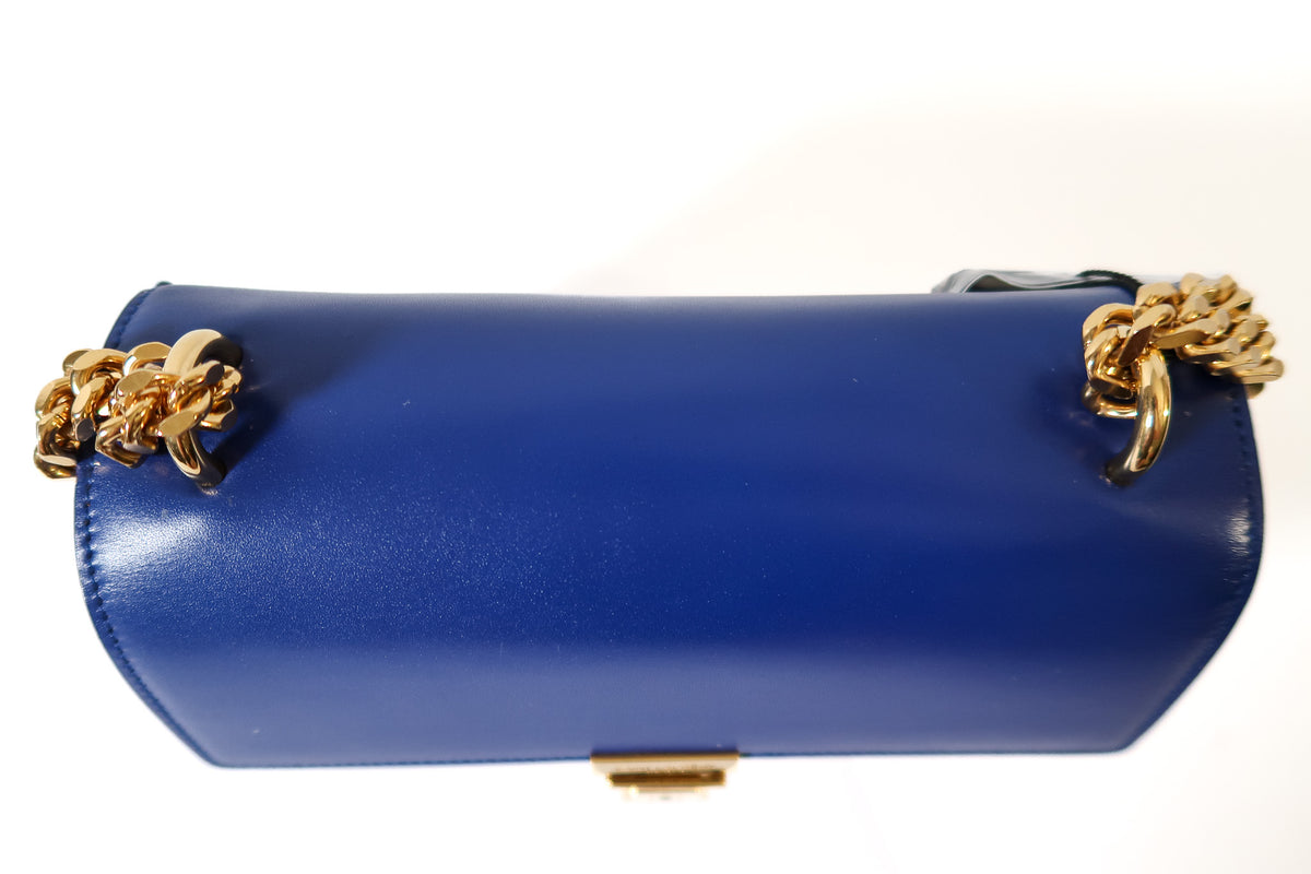 Yves Saint Laurent YSL High School Satchel bag in Royal Blue Smooth Calfskin Leather - additional view 6