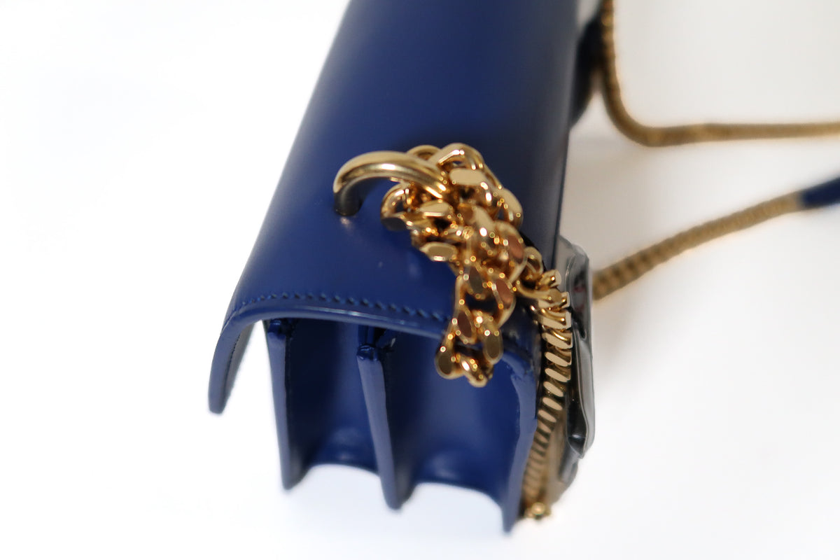 Yves Saint Laurent YSL High School Satchel bag in Royal Blue Smooth Calfskin Leather - additional view 15