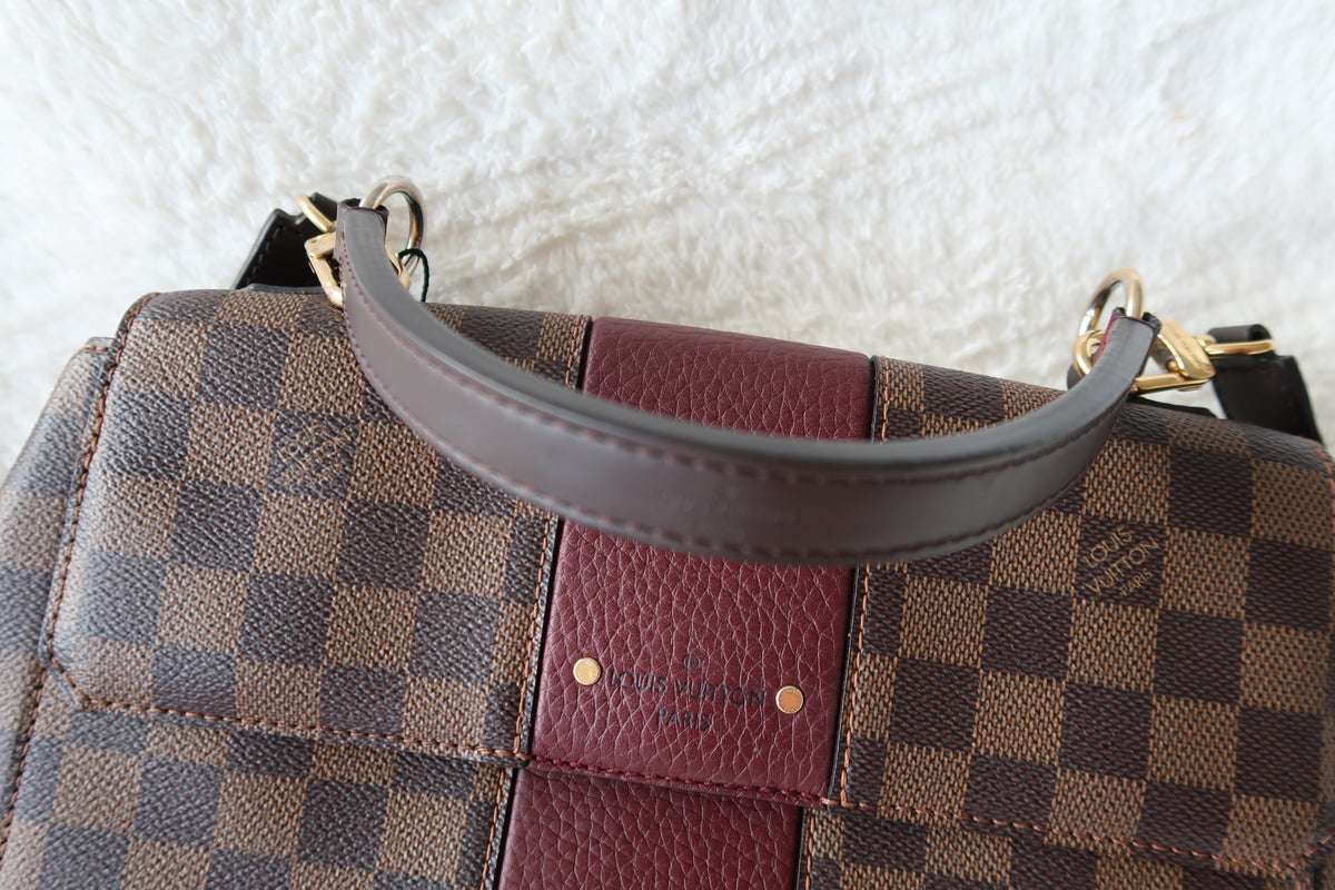*New Pics* Louis Vuitton Bordeaux Damier Ebene Bond Street Bag