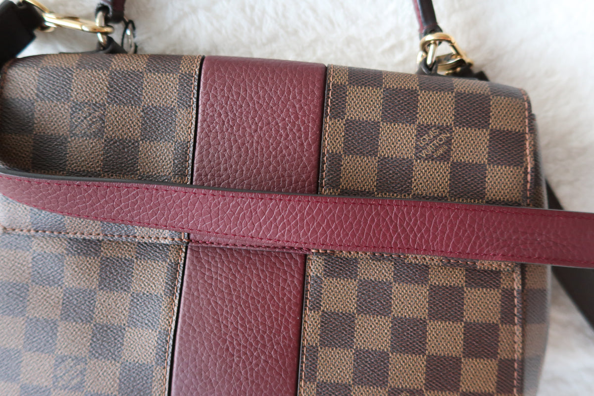 *New Pics* Louis Vuitton Bordeaux Damier Ebene Bond Street Bag