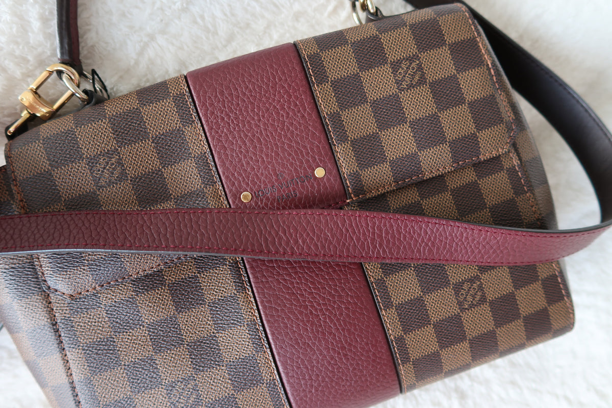 *New Pics* Louis Vuitton Bordeaux Damier Ebene Bond Street Bag