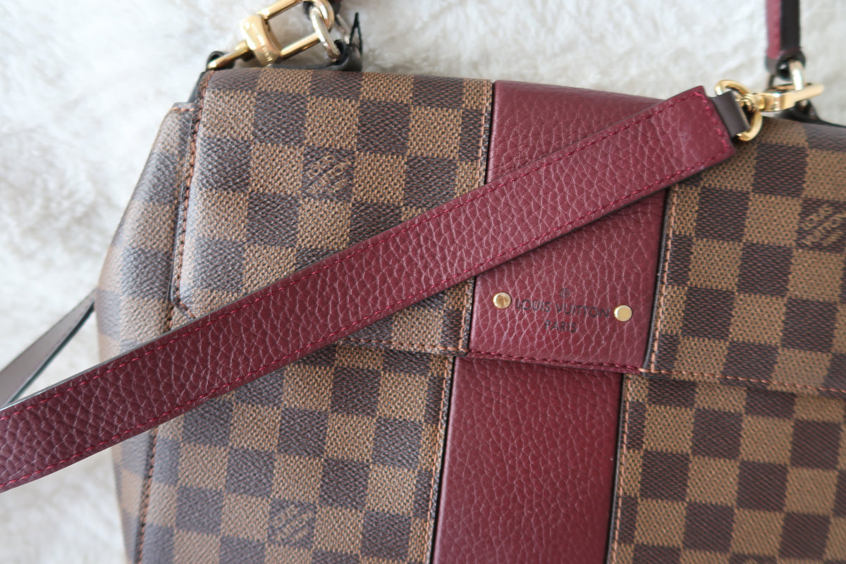 *New Pics* Louis Vuitton Bordeaux Damier Ebene Bond Street Bag