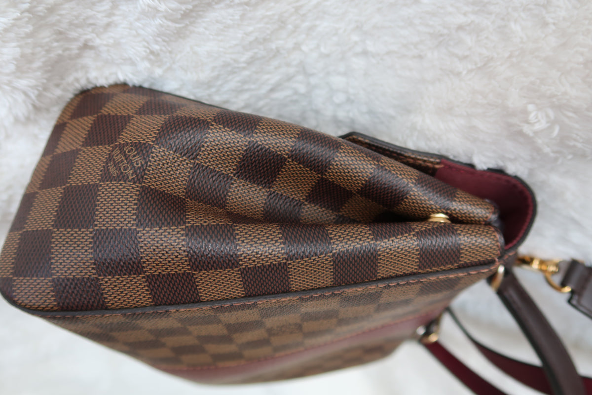 *New Pics* Louis Vuitton Bordeaux Damier Ebene Bond Street Bag