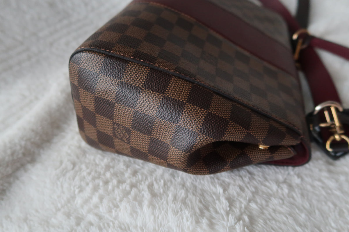 *New Pics* Louis Vuitton Bordeaux Damier Ebene Bond Street Bag